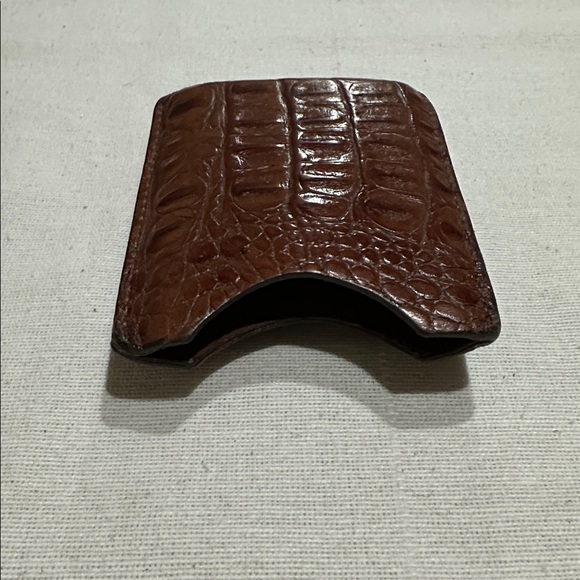 Vintage Brighton leather wallet money clip - Picture 7 of 7